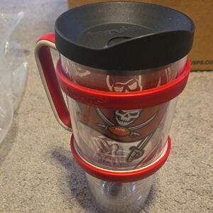 Tervis Tampa Bay Buccaneers Red Travel Mug with Handle